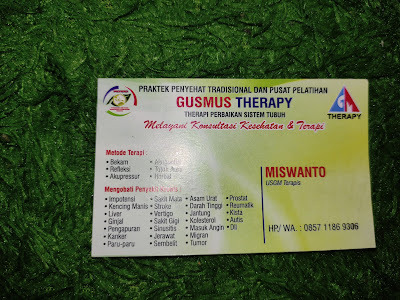 TERAPI GM (bekam ,acupoin anatomi atau totok saraf RaJa, refleksi,akupuntur,herbal GM)