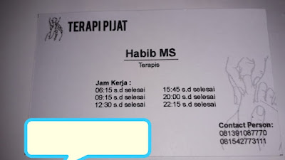 Terapi Pijat Cilacap