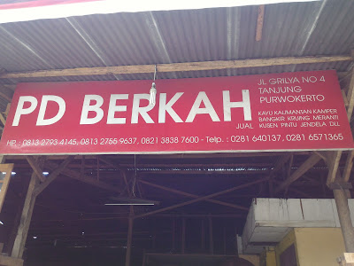 Toko Bahan Bangunan Berkah Mandiri