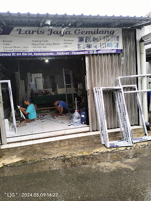 Toko Kaca & Aluminium LARIS JAYA GEMILANG