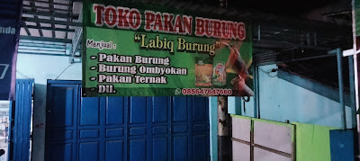 Toko pakan burung Labiq