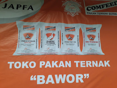 Toko pakan ternak "BAWOR"