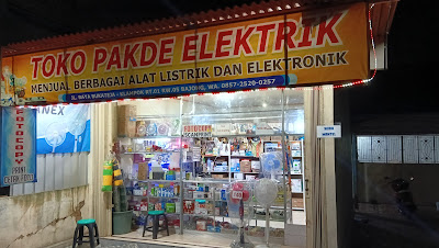 Toko pakde elektrik dan foto copy, scan, print