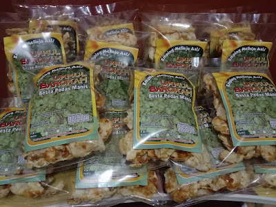 UD. Ummul Barokah. Toko emping khas Kebumen.