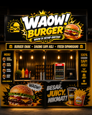 Waow Burger Bukateja