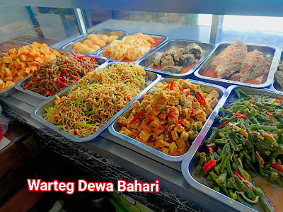 Warteg Dewa Bahari " sedia SOP IGA & SOTO AYAM