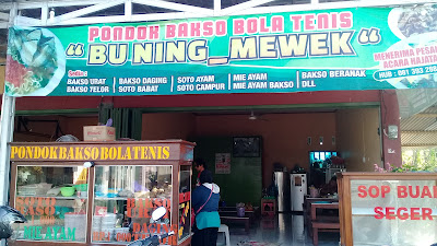 Warung bakso bu ning mewek