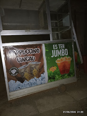 Warung capcin dan es teh
