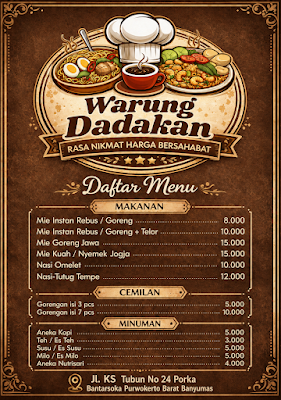 WARUNG DADAKAN