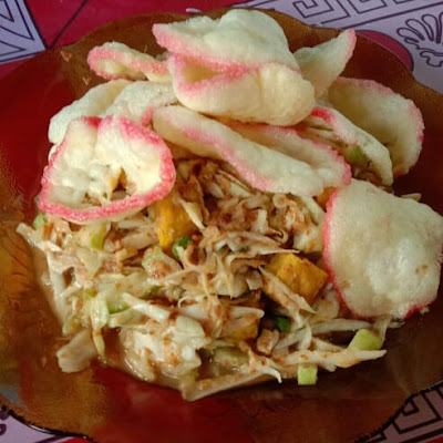 Warung Karedok, Rujak, Tahu Masak