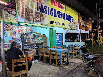 Warung Makan Boge Pintu Rel Cipari