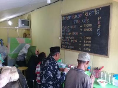 Warung MIE AYAM BAKSO URAT "KLETHIS" MAS ARIS