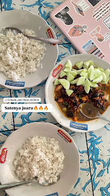Warung Sate Ayam Kampung Legendaris Mbah Citro