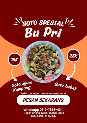 warung soto ayam kampung "BU PRI"